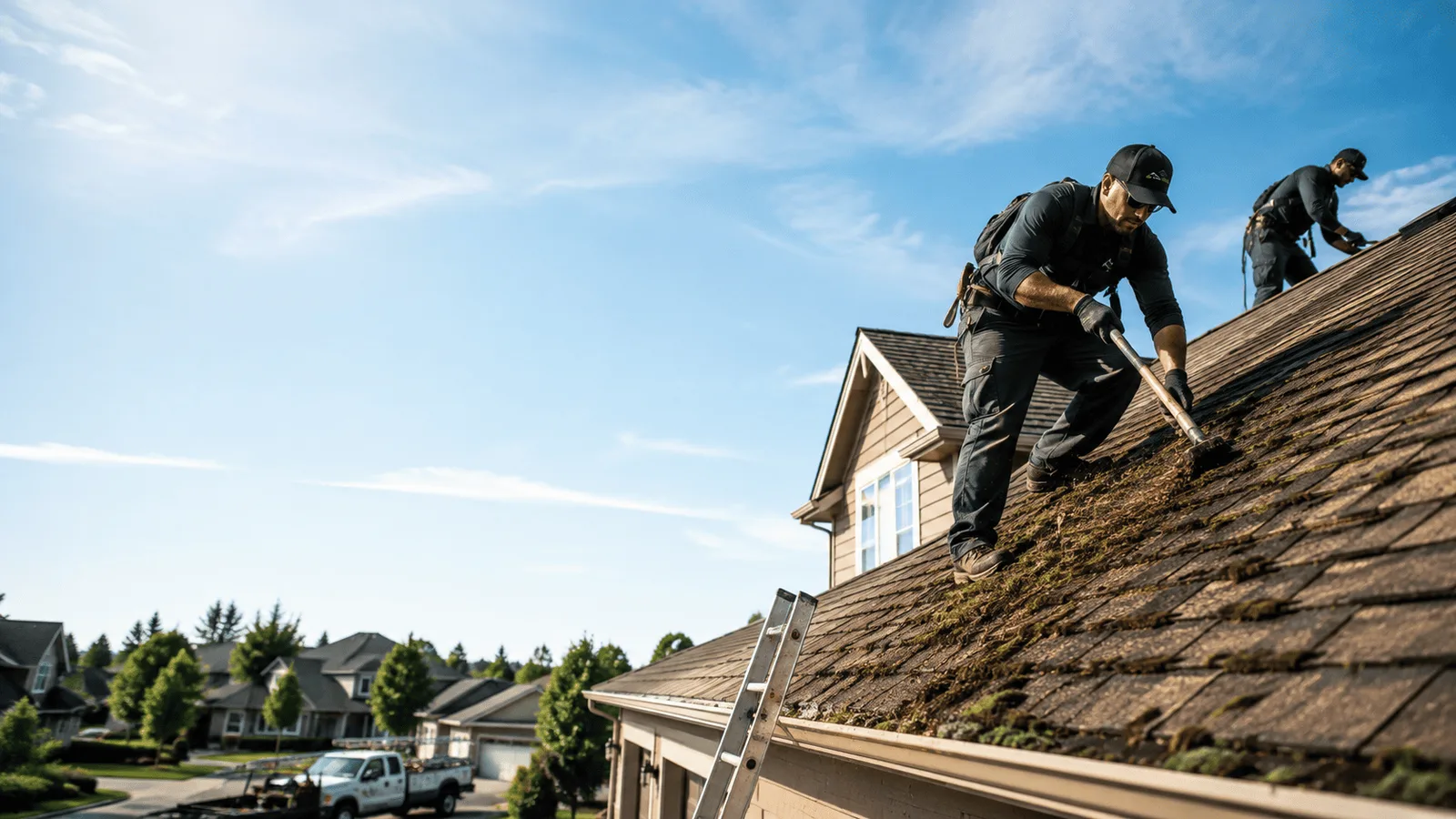 Roof Moss Removal in Mammoth Spring, AR near me